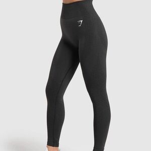 GYMSHARK 2.0 Vital seamless Leggings black marl